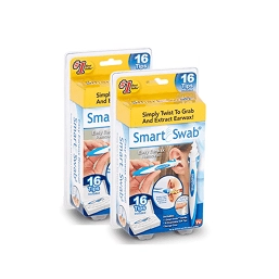 two-pack of smart swab ear wax cleaner kits displayed together