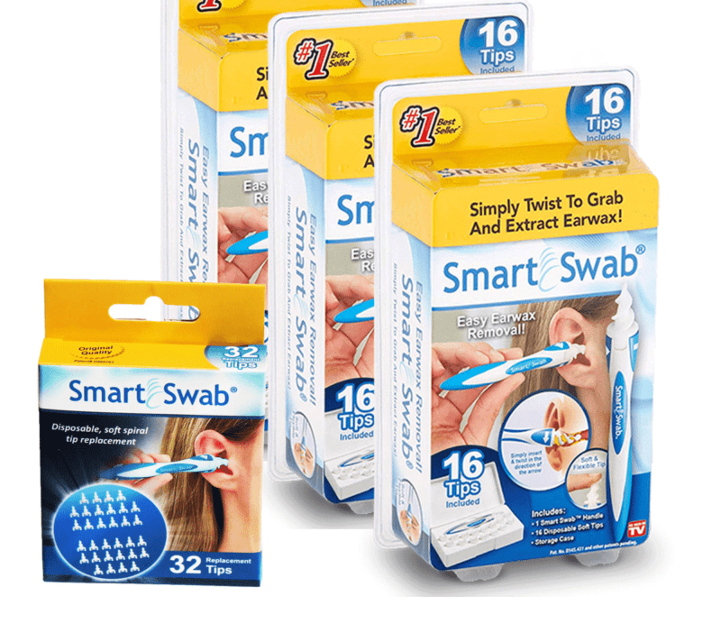 smart swab family pack deal best value earwax removal kit