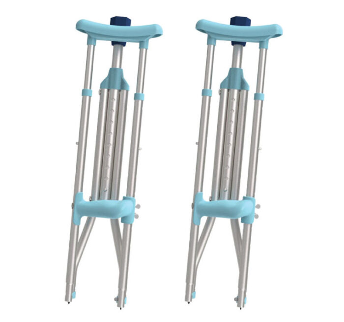 Ergo Walk® Ergonomic Foldable Crutches - Image 2