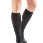 Relaxsan Compression Socks for Women and Men 15-20 mmHg Knee High, Compression Stockings with Recycled Fiber, Made in Italy (Cod. M1550)