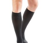 Relaxsan Compression Socks for Women and Men 15-20 mmHg Knee High, Compression Stockings with Recycled Fiber, Made in Italy (Cod. M1550)