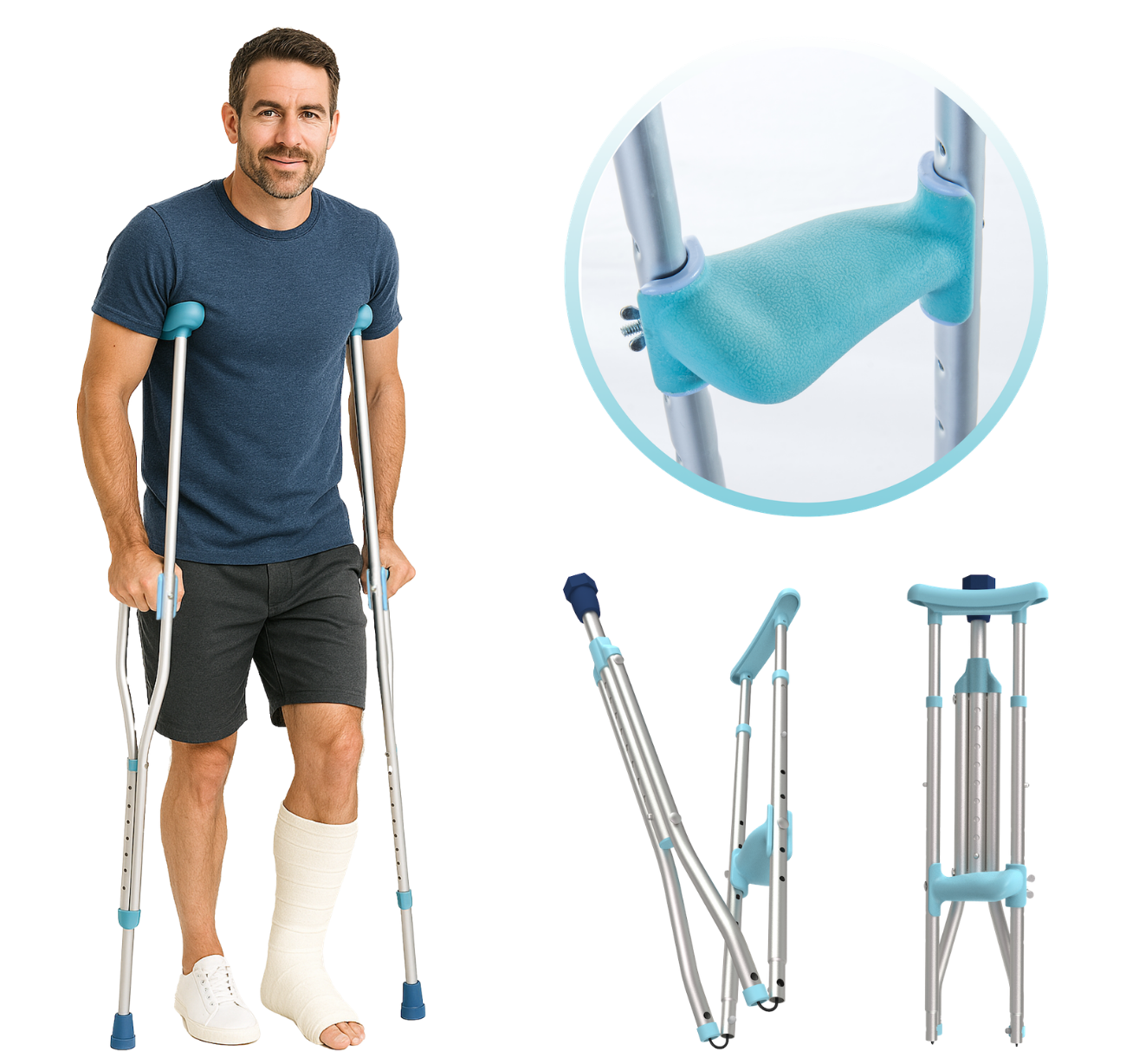 Ergo Walk Ergonomic Crutches